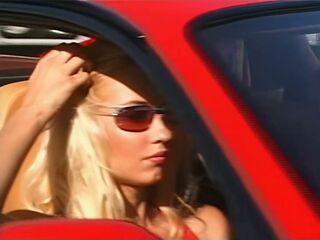 Blonde DP Facial Slut